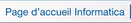 Page d’accueil Informatica